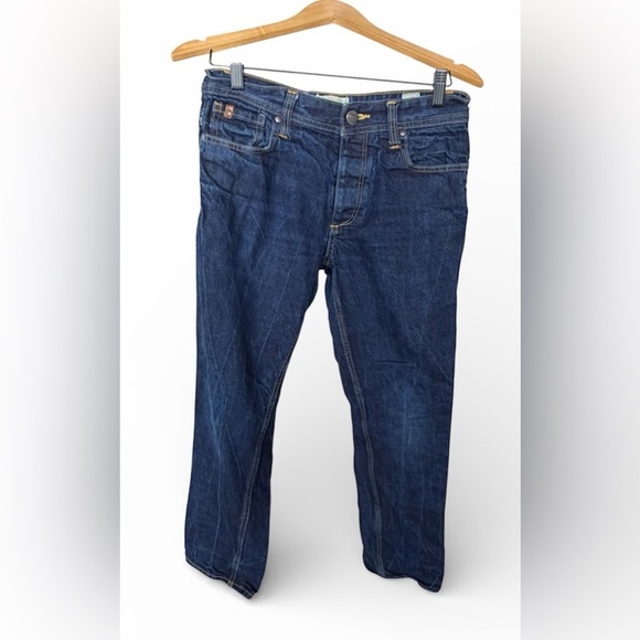 Jack & Jones Other - Jack & Jones Vintage Clothing Co Dark Wash Jeans 30x26 Cropped